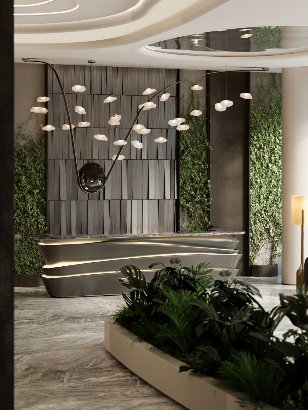 ЖК Империум — Лобби